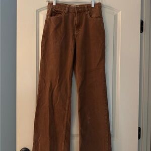 We The Free Flare & Wide Leg Jeans in Brown